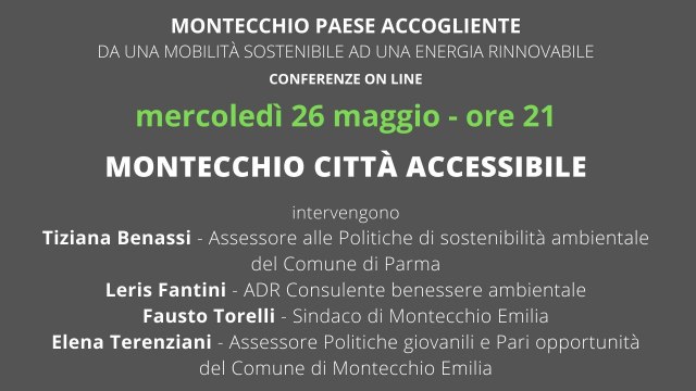 Montecchio città accessibile